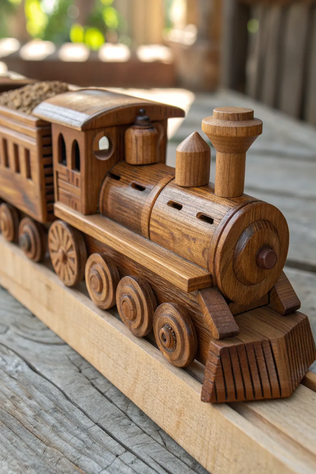 Rediscover the charm of handcrafted wooden toys with timeless appeal.