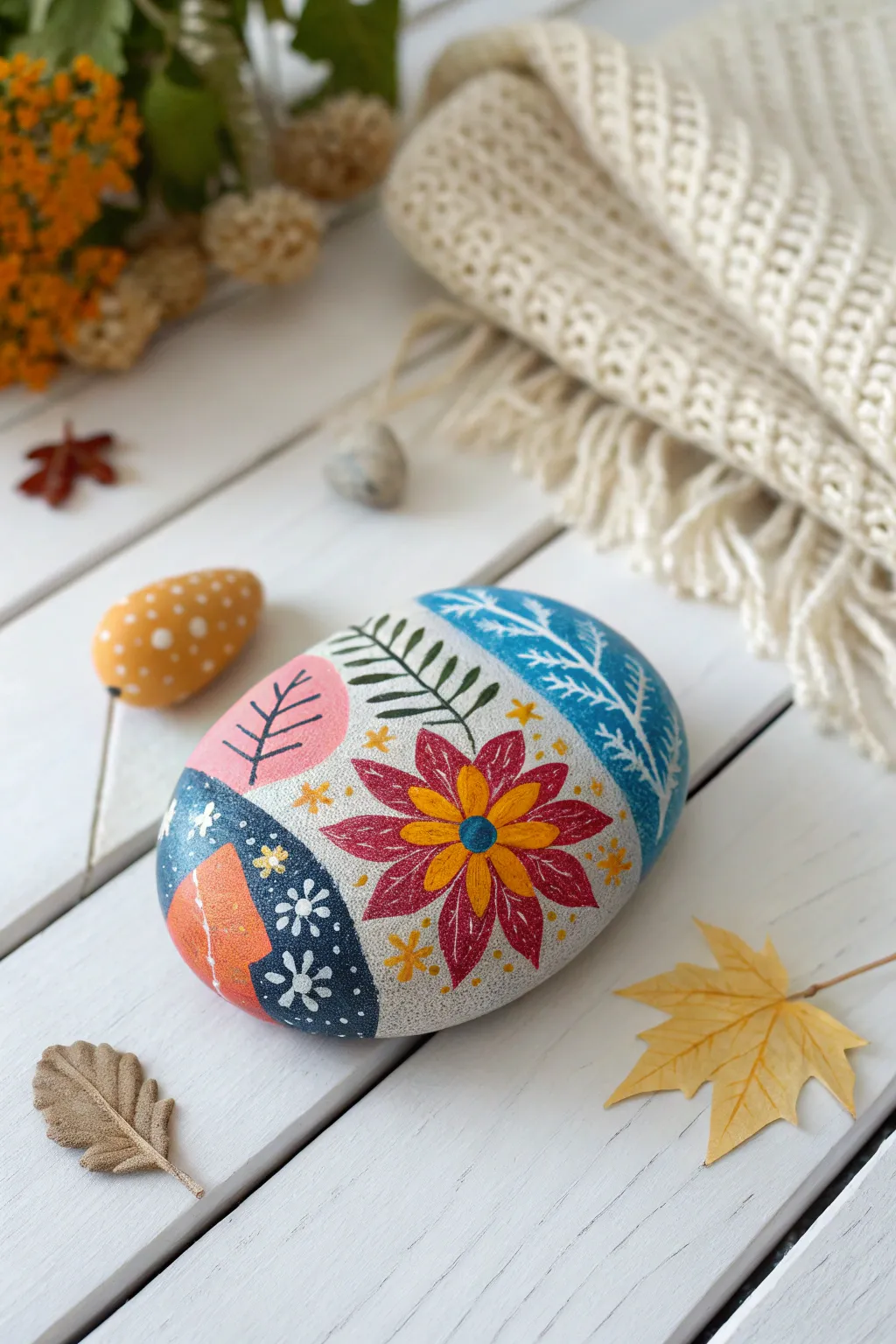 Celebrate each season with a touch of artistry—swap your themed rocks to keep the vibe fresh and vibrant all year round!