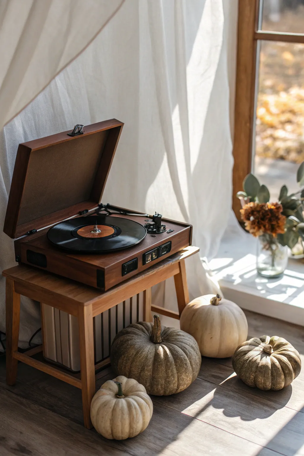 Set the perfect autumn mood with music that inspires creativity and warmth.
