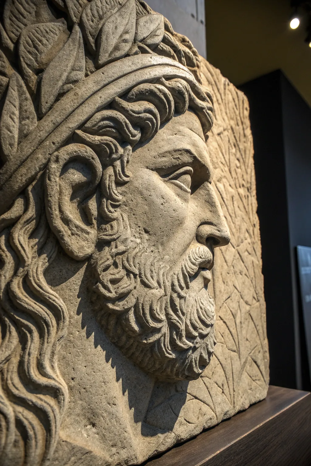 Craftsmanship meets strength in this textured cement masterpiece.