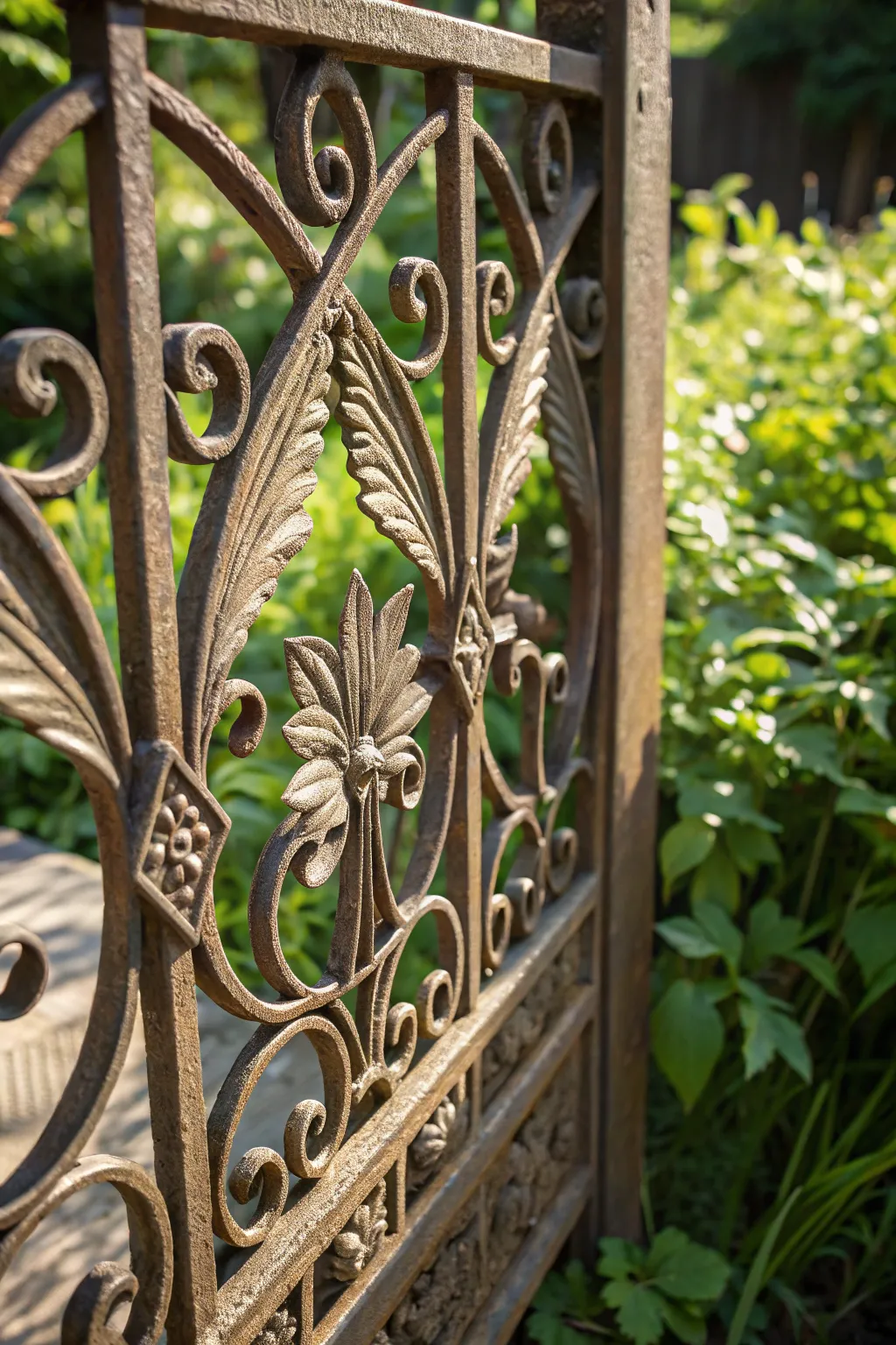 Transform your fence into an art piece with these stunning artistic metal panels.
