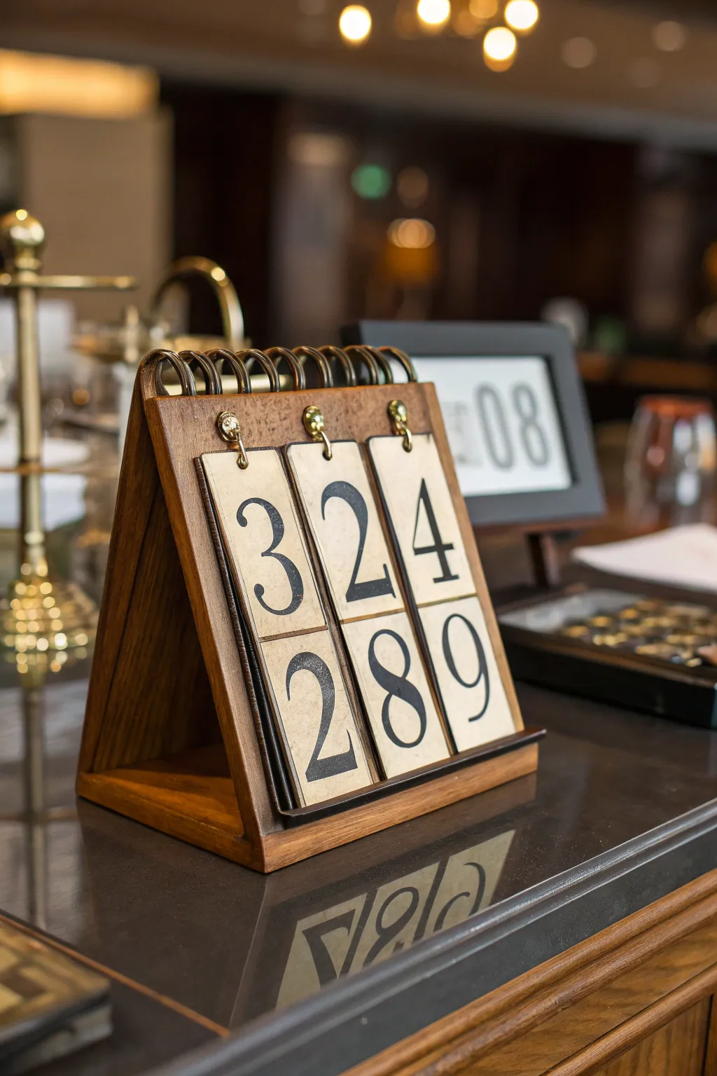 Elevate your game setup with this handcrafted interactive flip chart, designed for those who value craftsmanship and style.