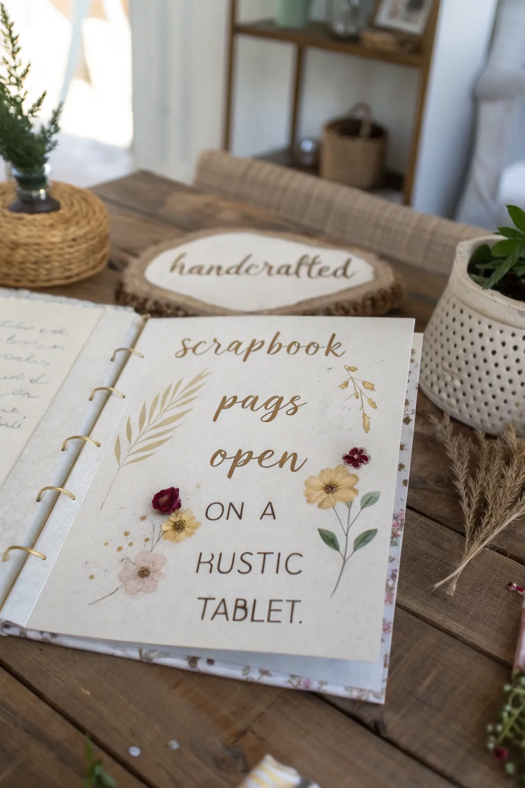 Capture your wedding memories with heartfelt quotes and lyrics, beautifully handwritten to add a personal touch to your scrapbook.