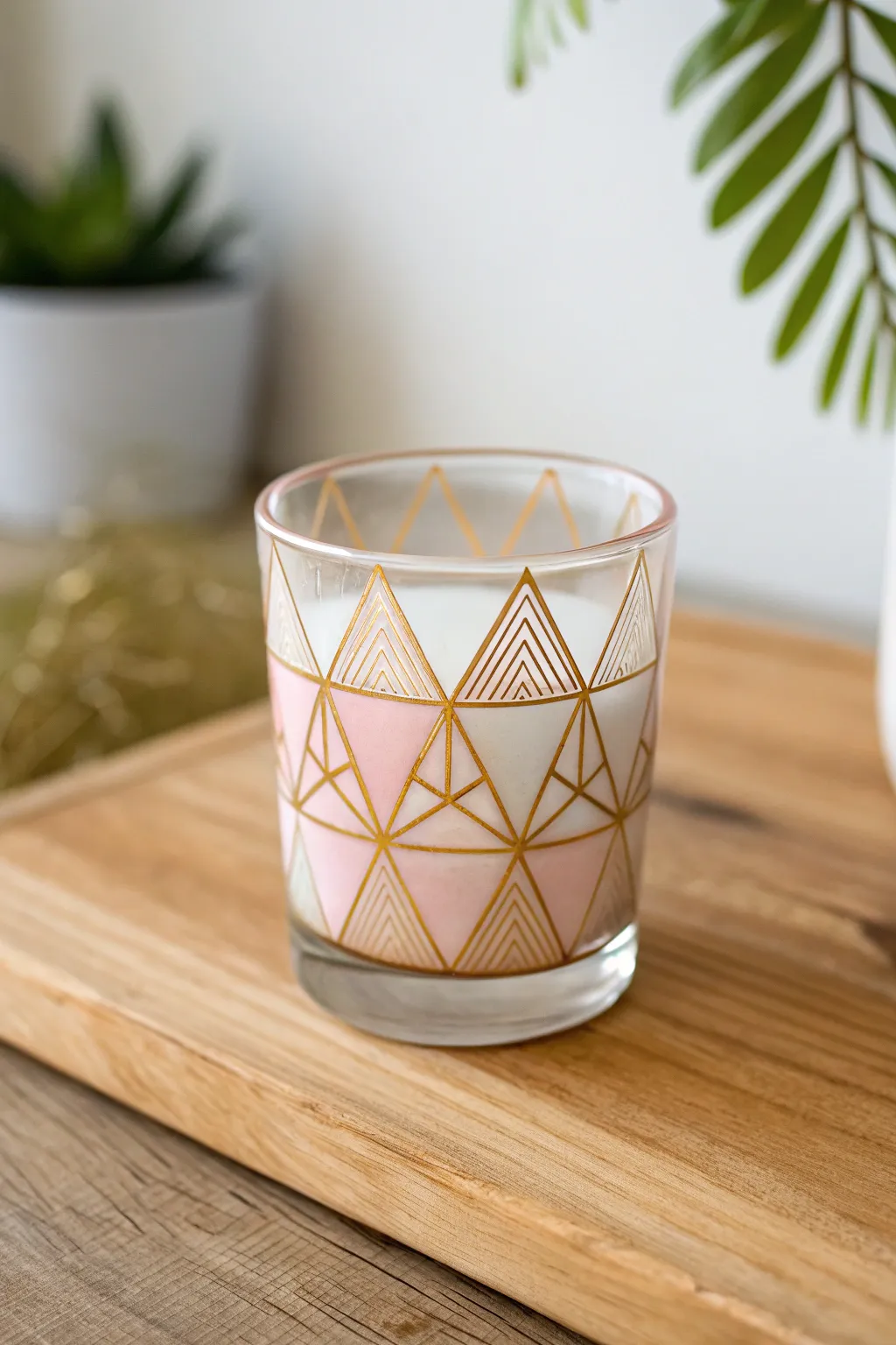 Elevate your glass collection with chic geometric designs that blend modern elegance with minimalist charm.