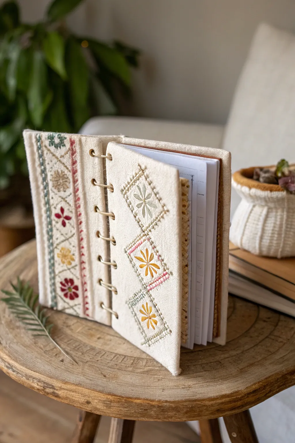 Discover the art of storytelling through stitches with your own decorative stitch book.