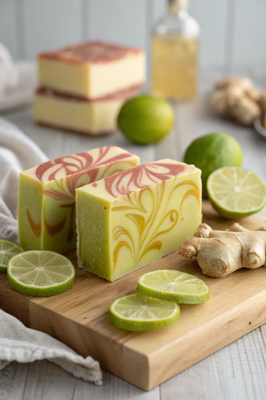 Awaken your senses with the invigorating blend of ginger and lime. Perfect for a refreshing start to the day!