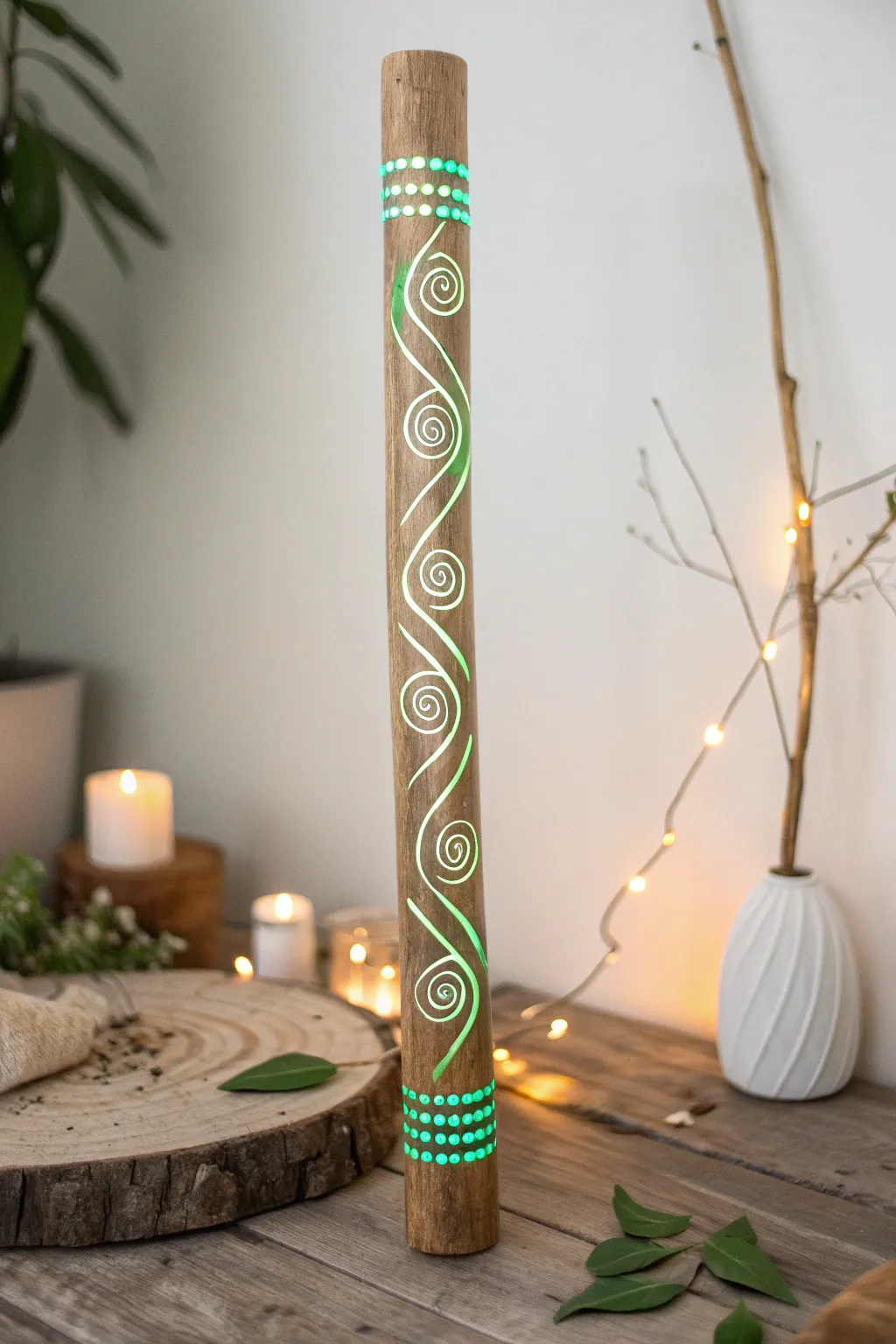 Illuminate your nights with a touch of magic - this glow-in-the-dark spirit stick is both a stunning craft and a radiant companion.