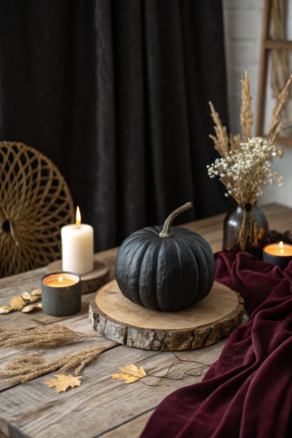 Embrace Gothic Glamour this Halloween with a touch of minimalist elegance.