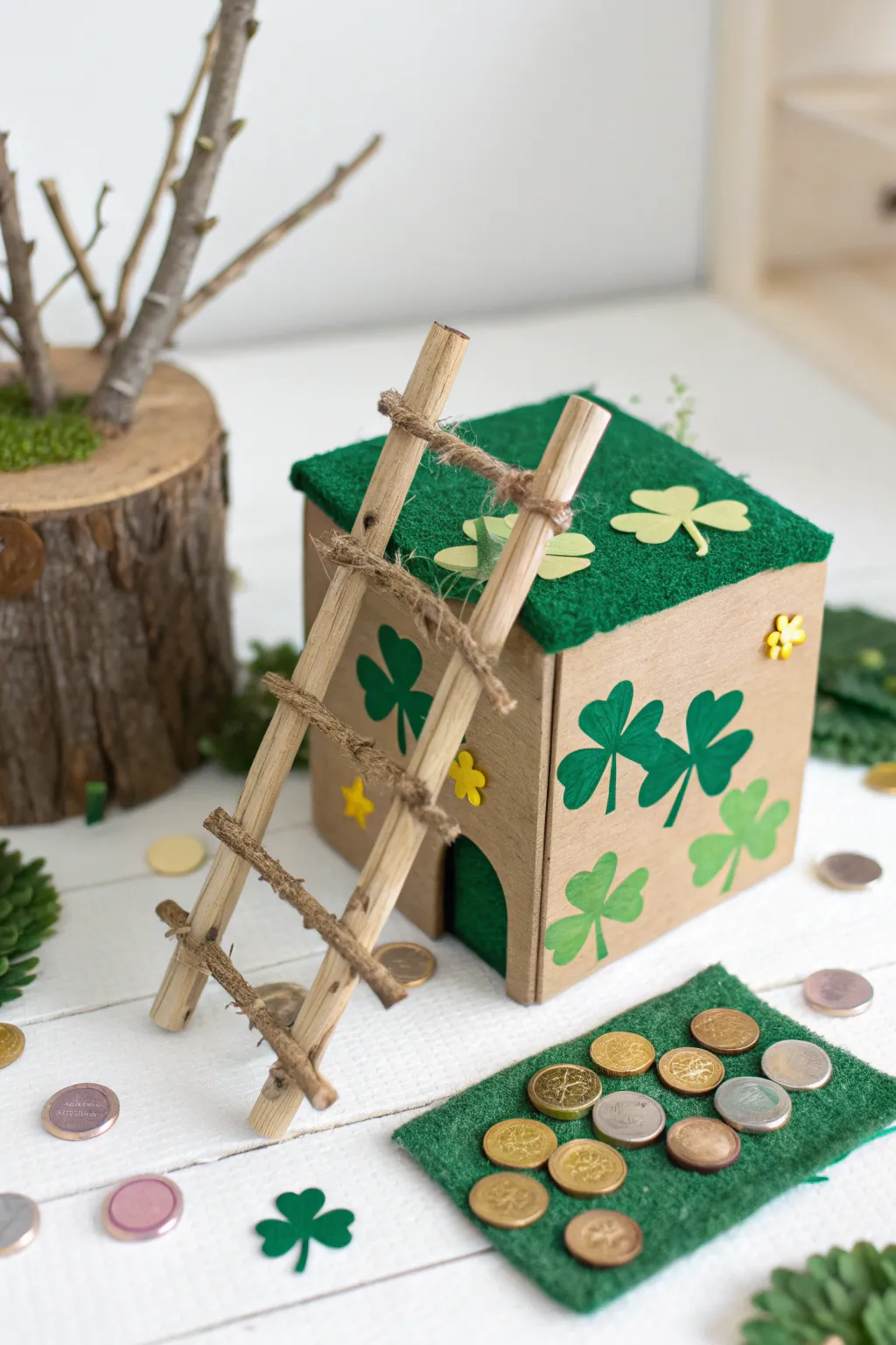 Catch the magic of St. Patrick's Day with this charming leprechaun trap: a blend of simplicity and playful creativity!