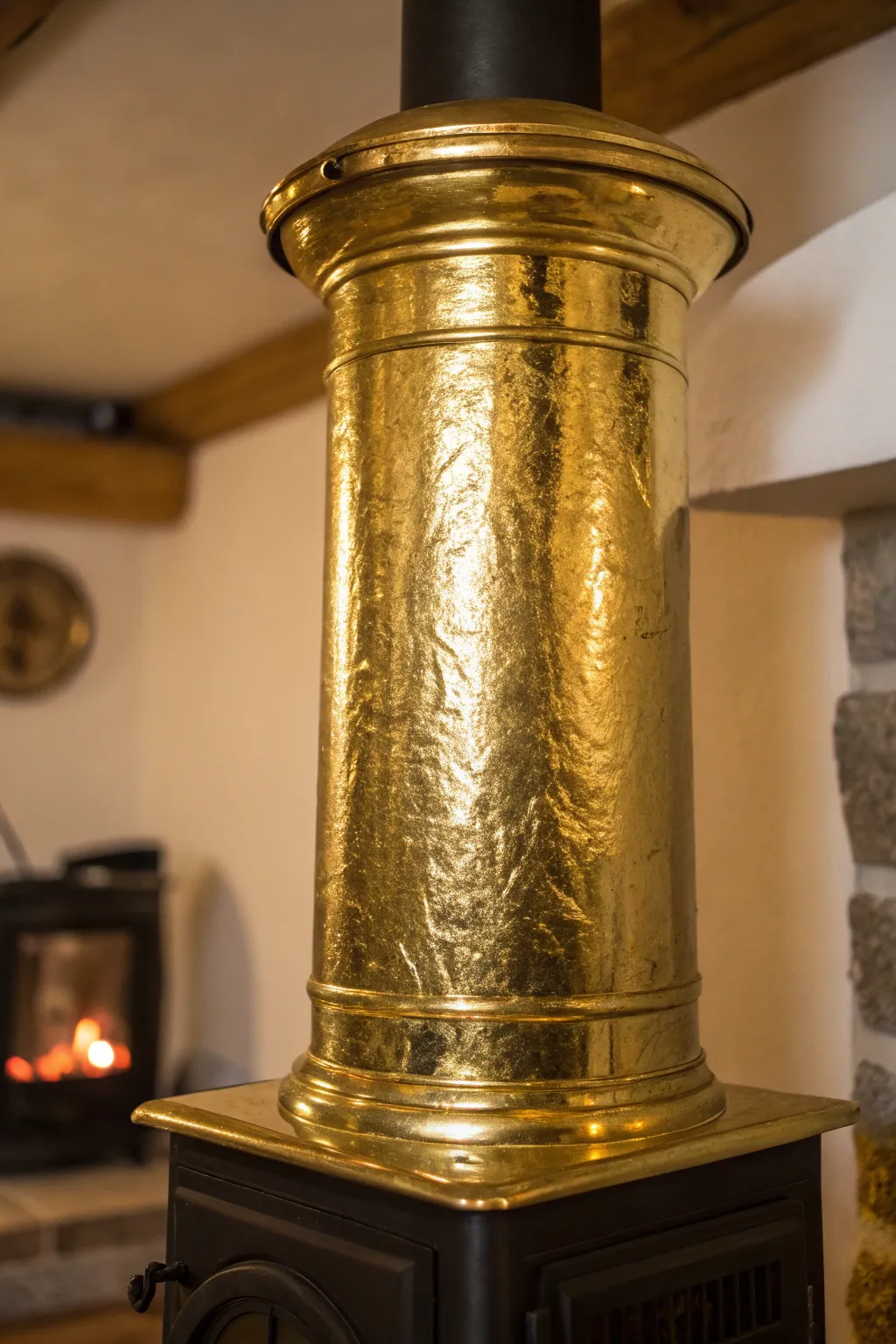Transform your space with a touch of golden luxury.