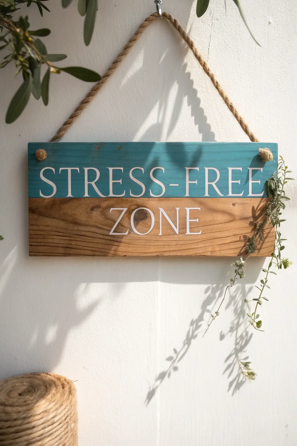 Welcome to your haven of tranquility: the Stress-Free Zone.