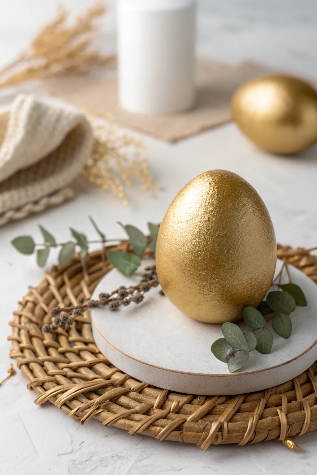 Elevate your decor with a touch of metallic elegance.