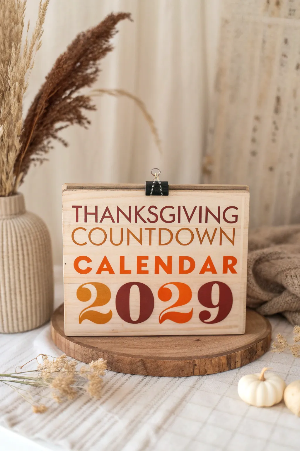Countdown to Thanksgiving with style and simplicity 🍂✨