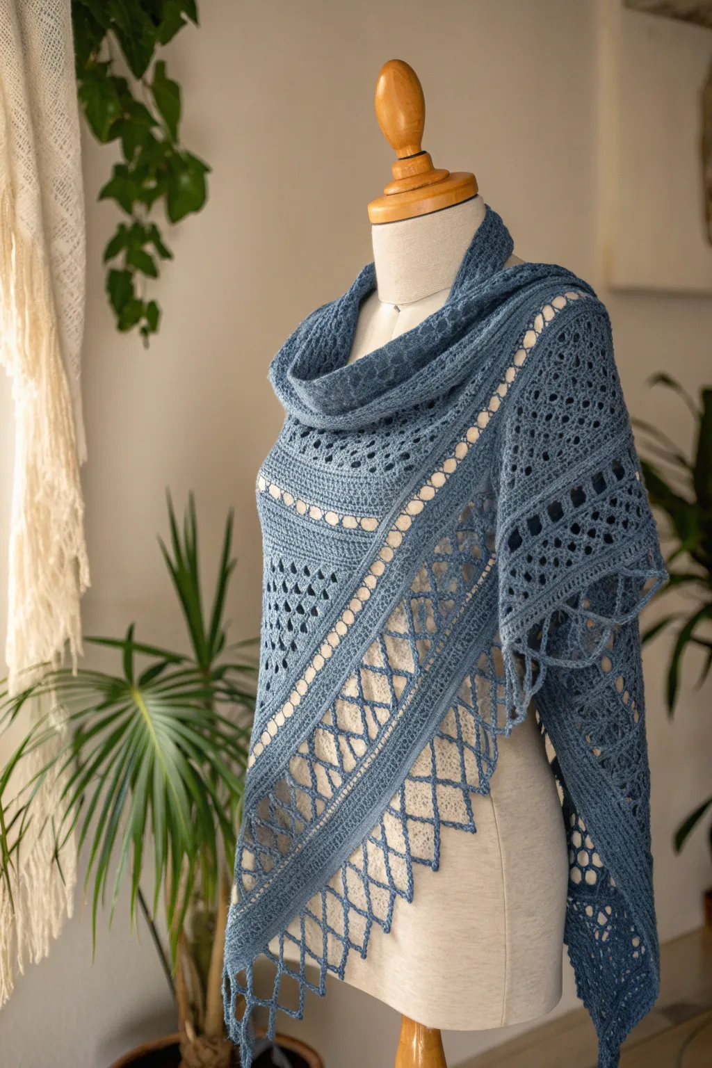 Wrap yourself in elegance with this stunning, handcrafted crochet wrap—where minimalist design meets bold beauty.