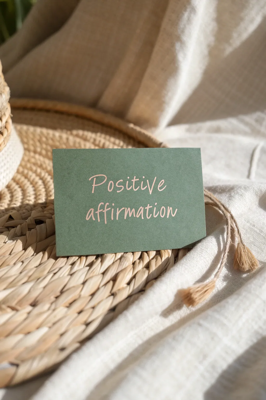 Start your day with inspiration: A beautifully crafted affirmation card to uplift your spirit.