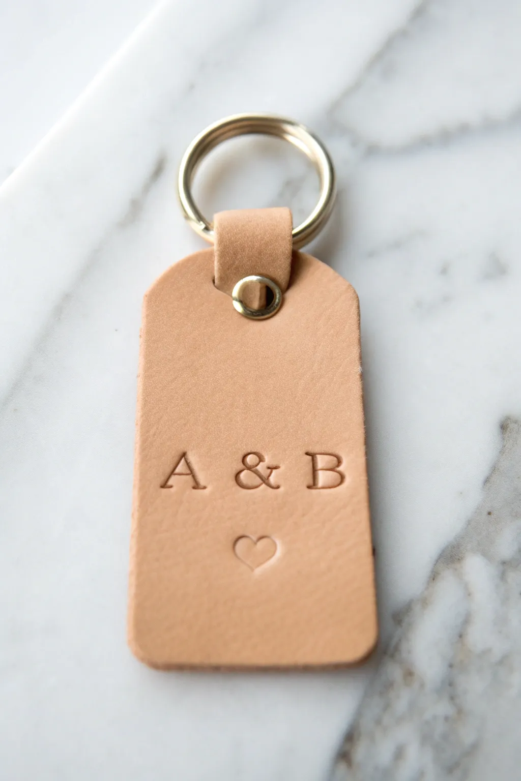 Craft a timeless bond with a personalized keychain.