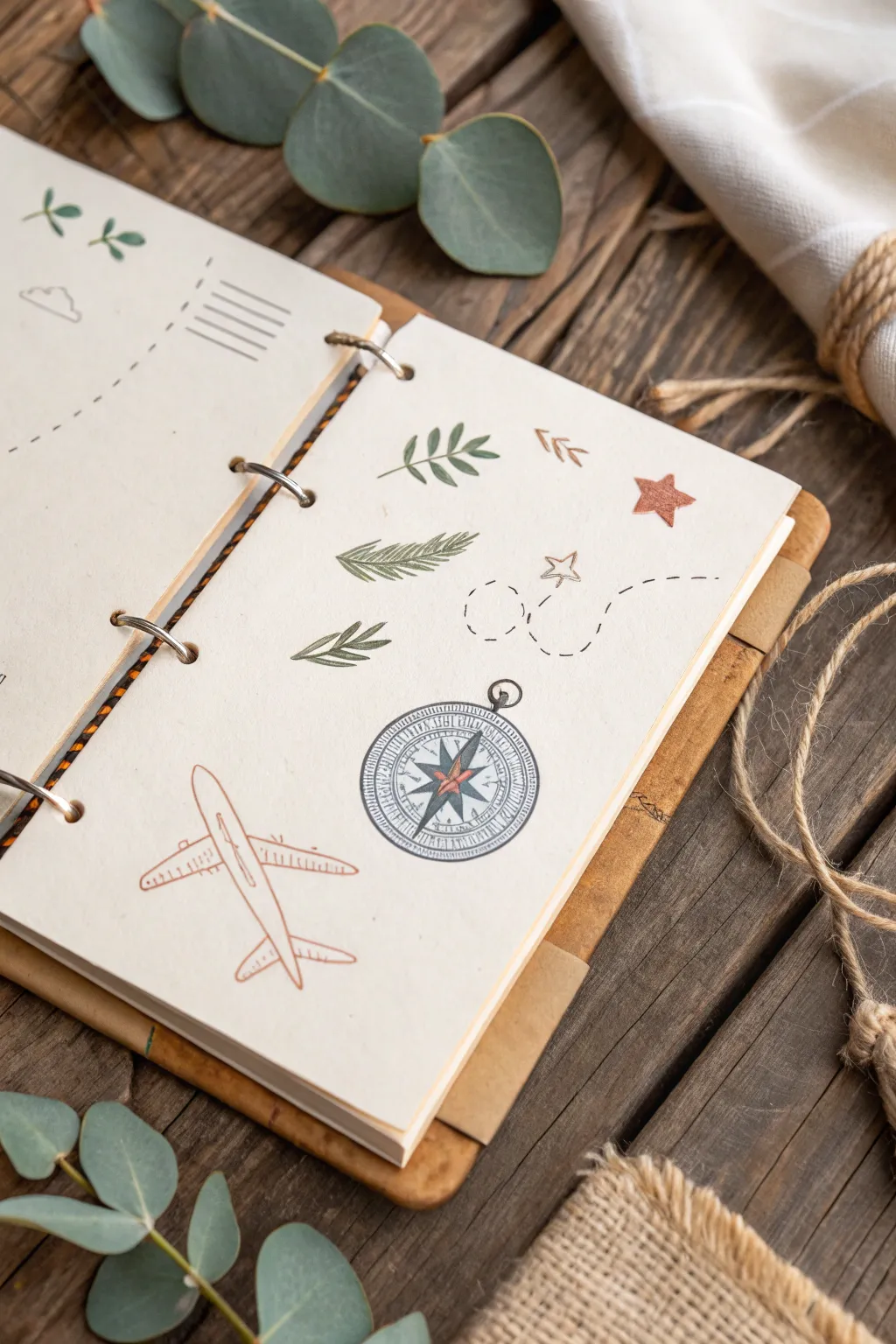 Elevate your travel stories with minimalist adventure stickers that capture the essence of your journey.