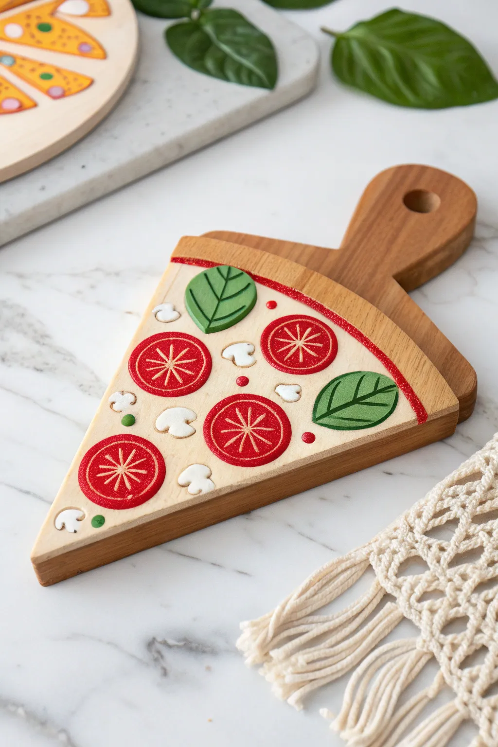 Indulge in a slice of creative fun with our Triangle Pizza Party craft!