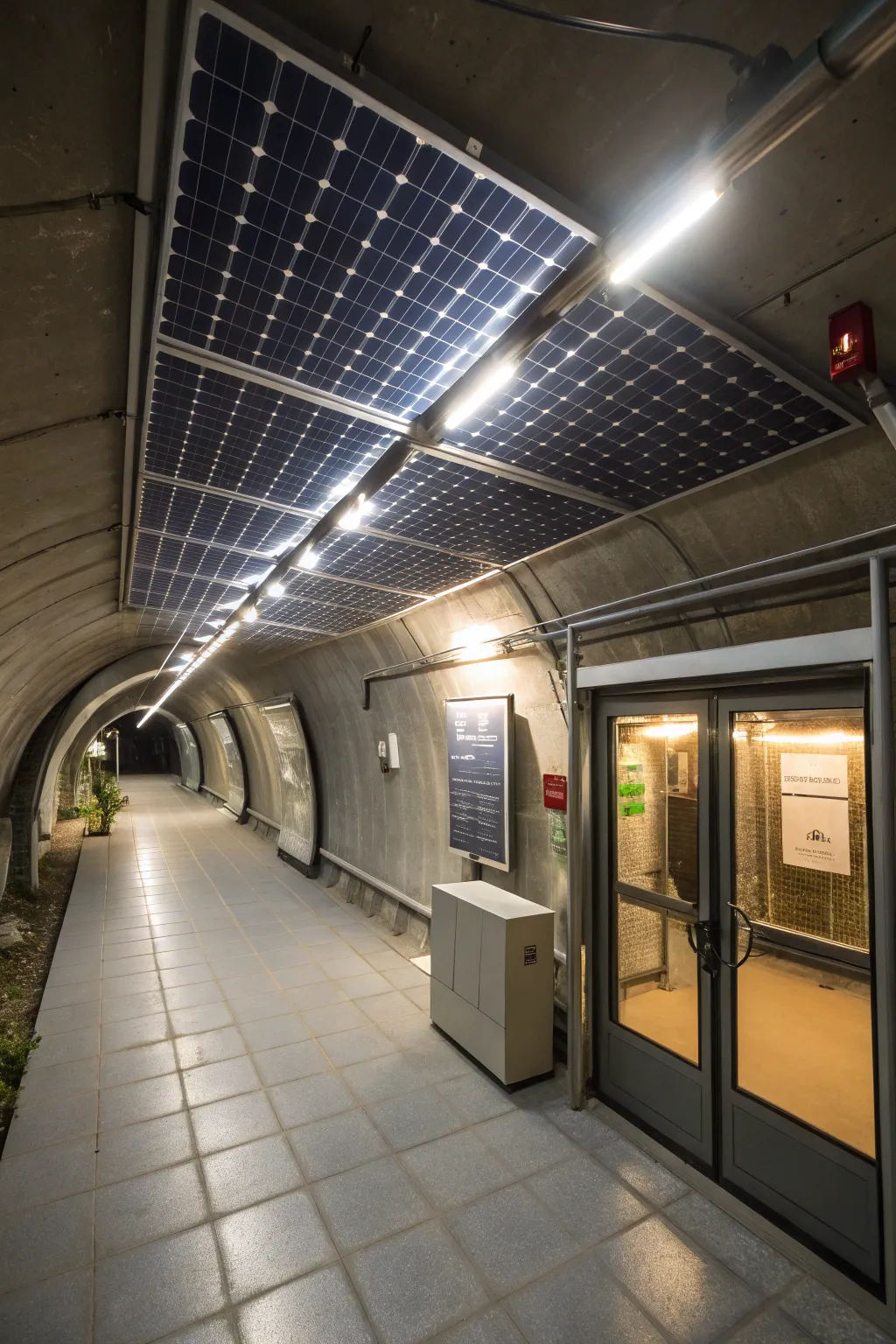 Energy-efficient designs for sustainable underground living.