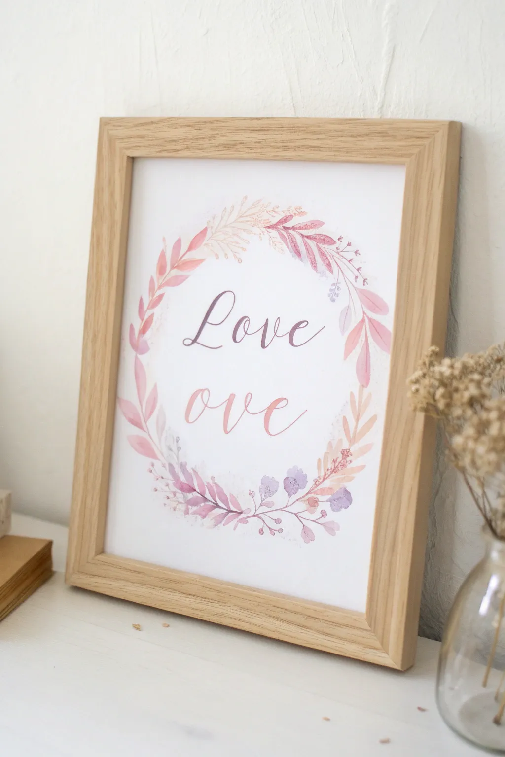 Capture the essence of love with watercolor elegance.