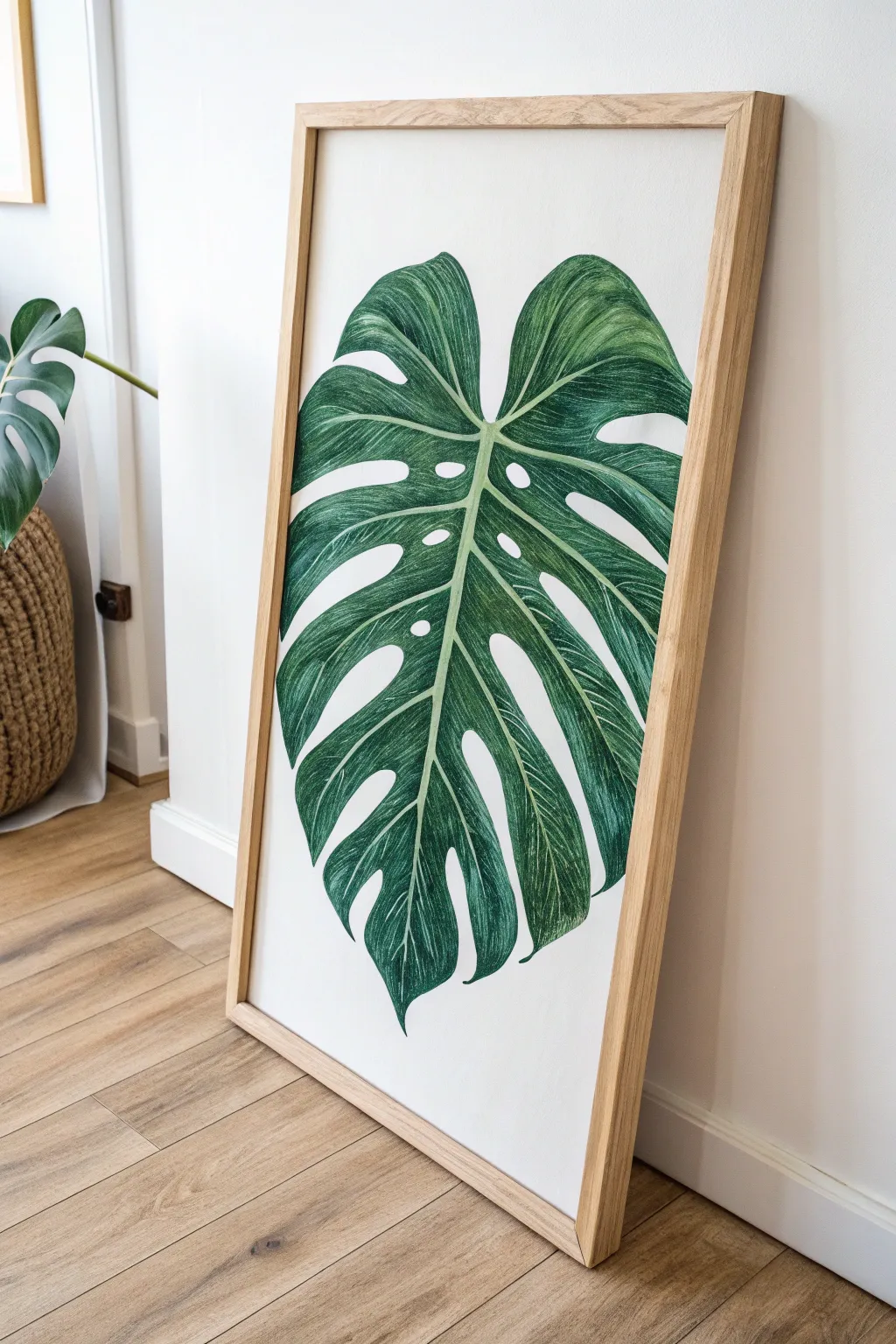 Elevate your space with the natural elegance of a botanical masterpiece. 🌿 #BotanicalBeauty #ScandinavianBoho