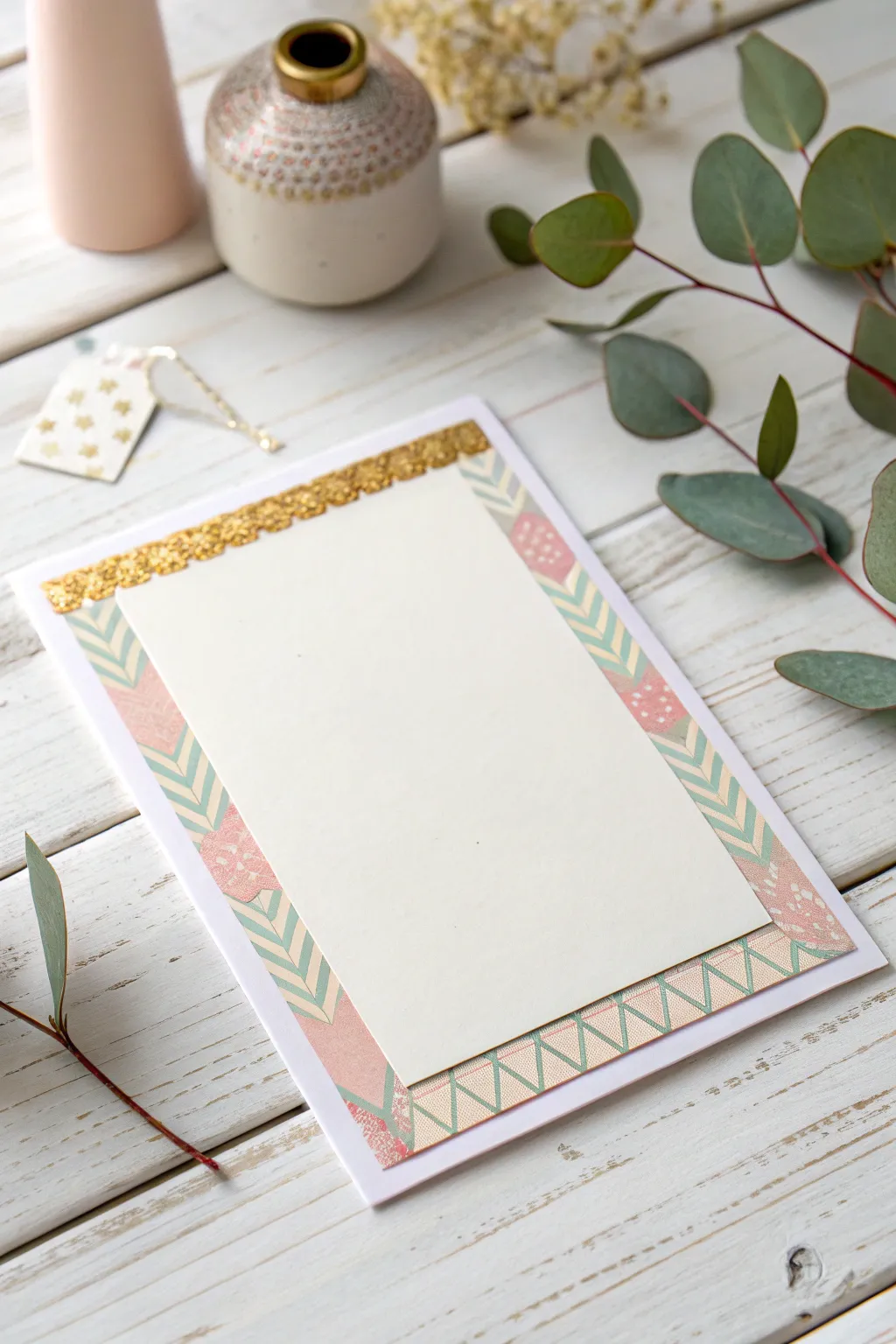 Elevate your card-making with simple yet stunning washi tape borders. ✨