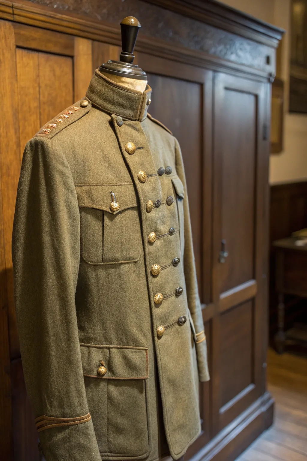 Step back in time with bespoke WWI uniforms that celebrate history and craftsmanship.