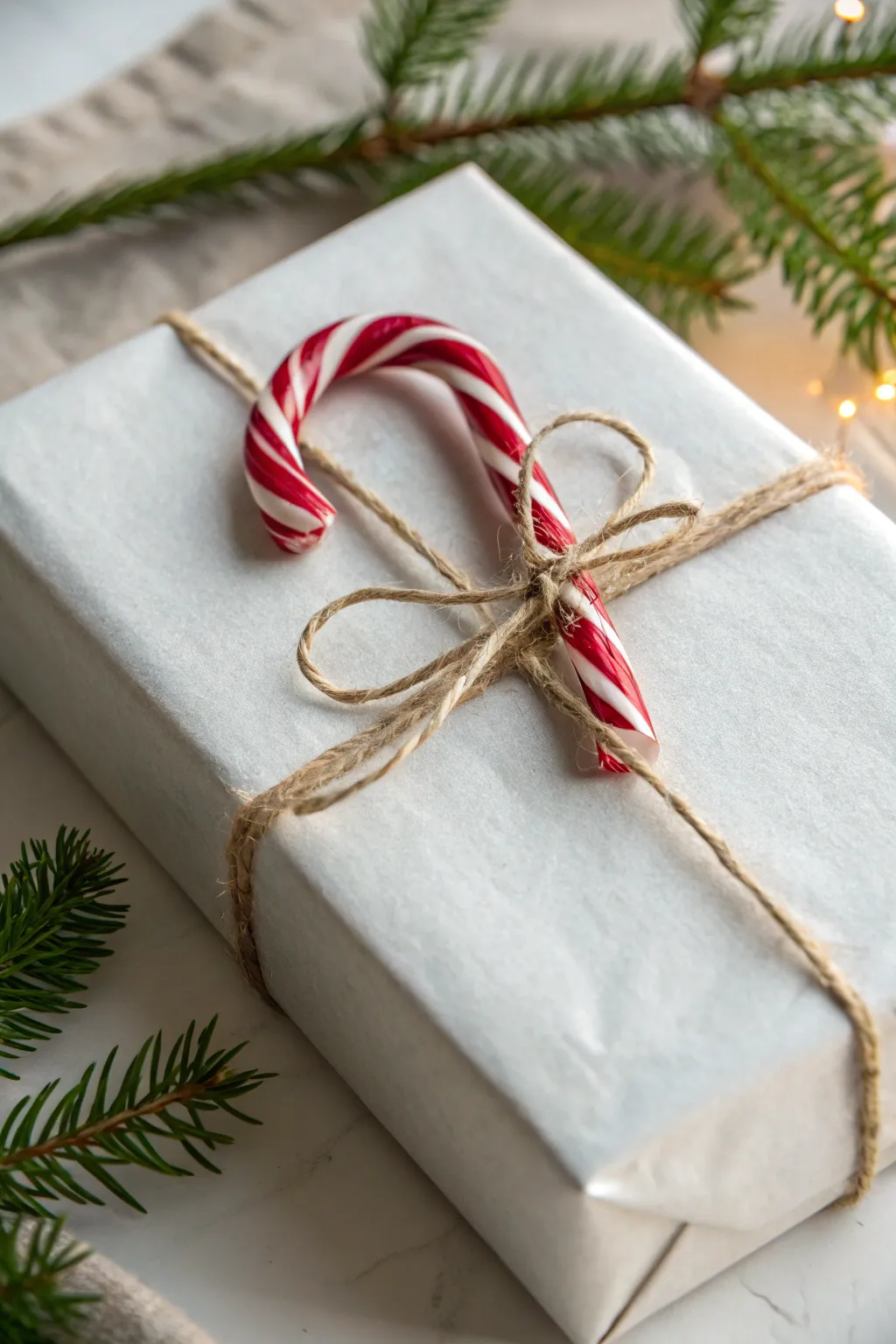 Sweeten your gifts with a touch of candy cane magic!