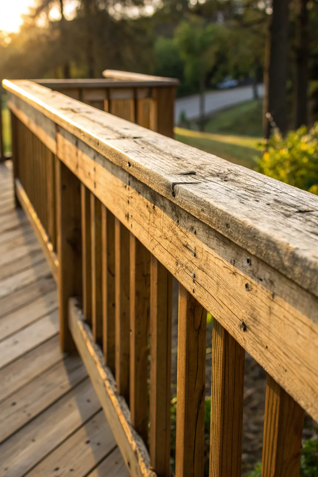 Embrace the rustic charm of weathered 2x4s for a cozy cabin vibe.