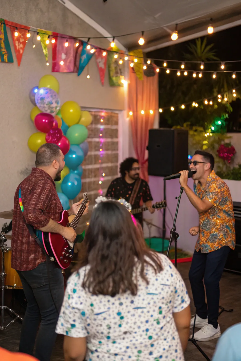 Live music that brings energy to the celebration.