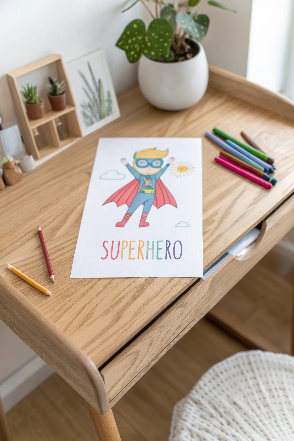 Unleash your child's creativity with captivating superhero designs!