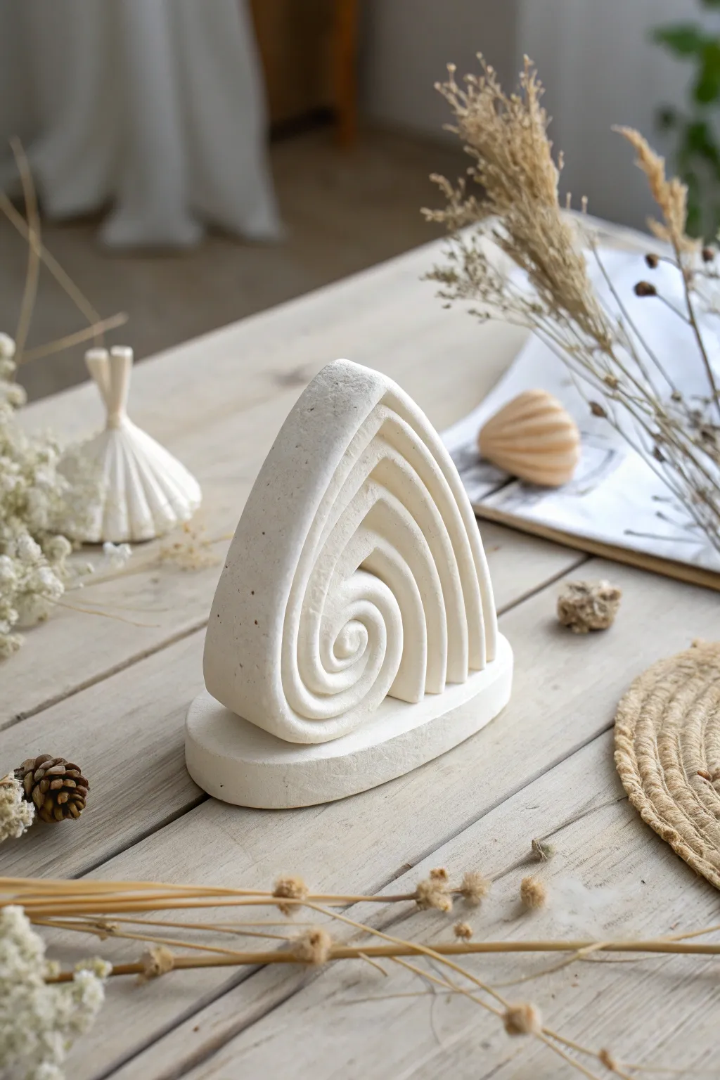 Celebrate Mother's Day with a touch of elegance: Display cherished memories in a handcrafted clay photo holder.