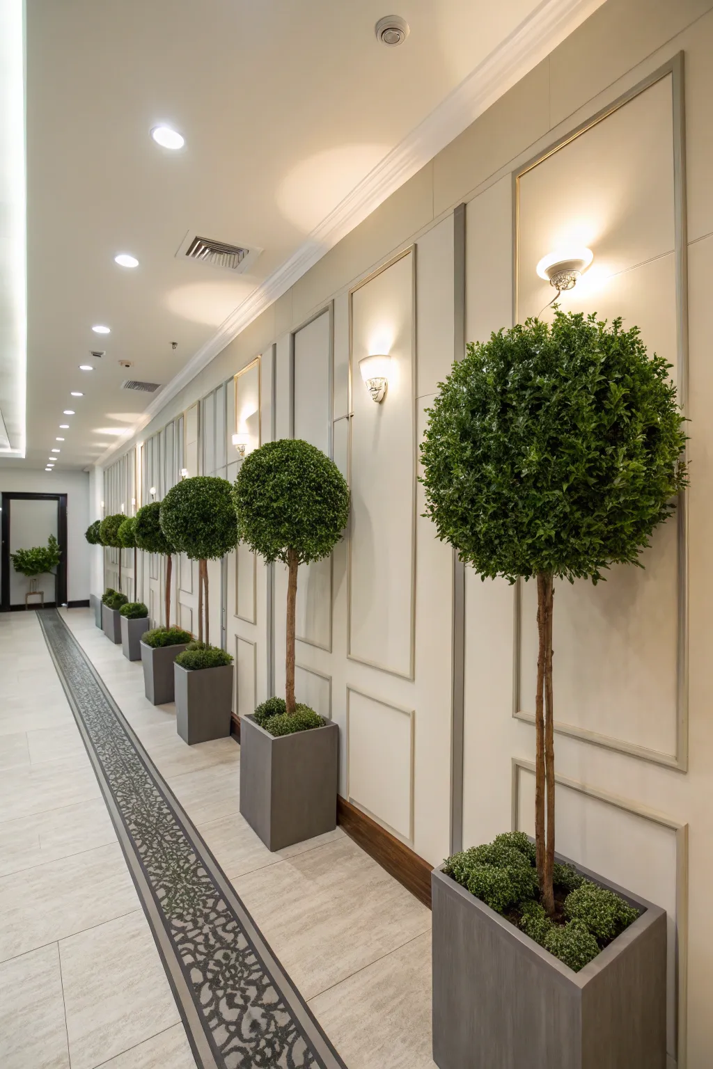 Petite plant panels add a touch of green to any space.
