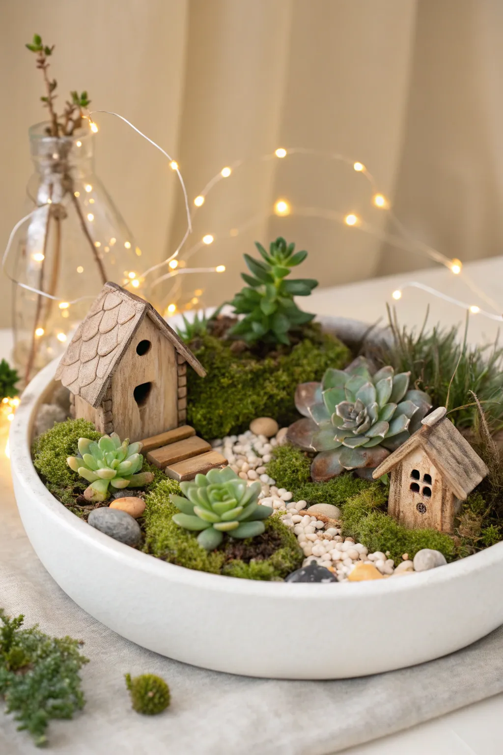 Discover the magic in miniature: craft your own enchanting fairy garden.
