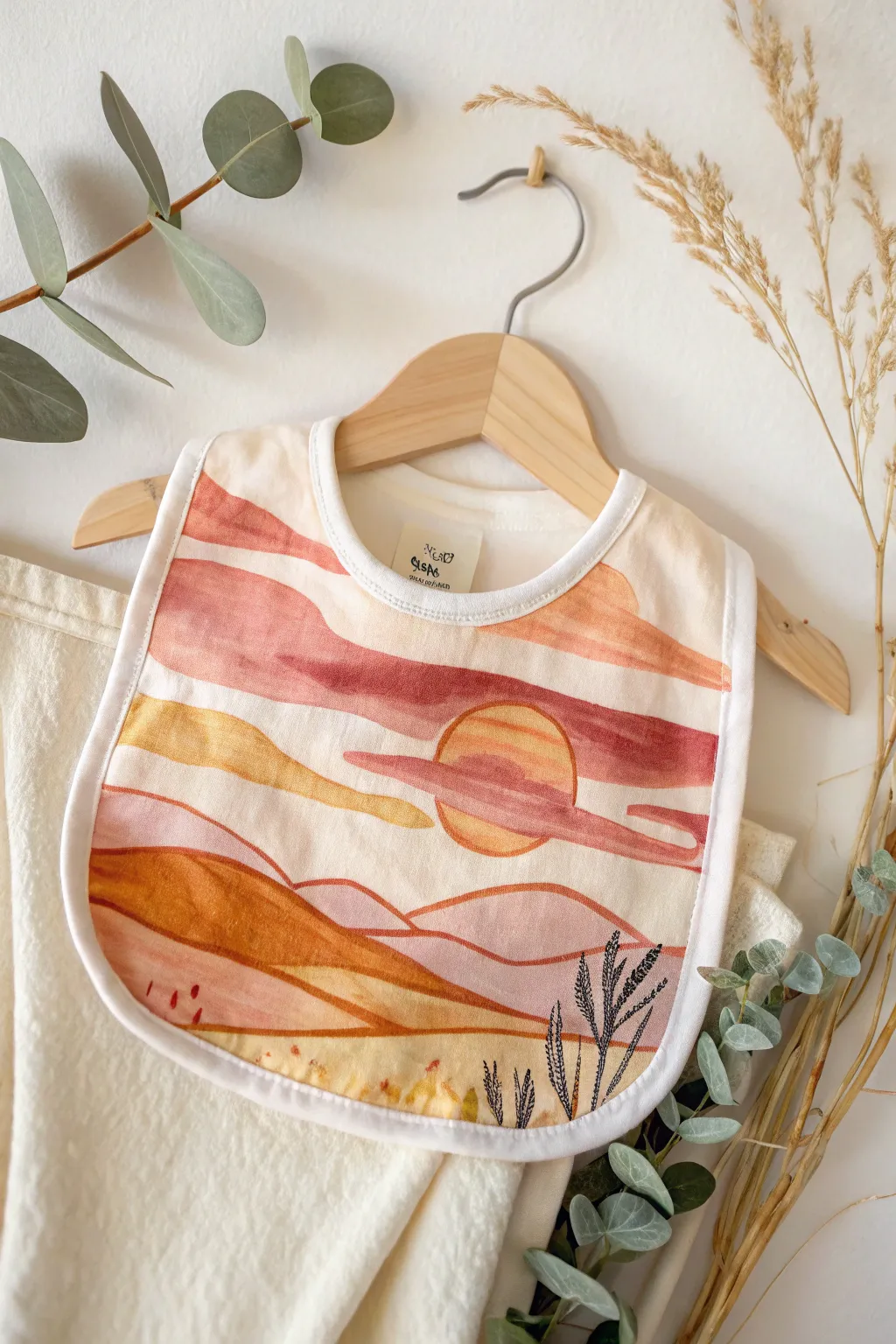Transform ordinary into extraordinary with hand-painted baby bibs that bring a touch of art to everyday moments. 🎨✨