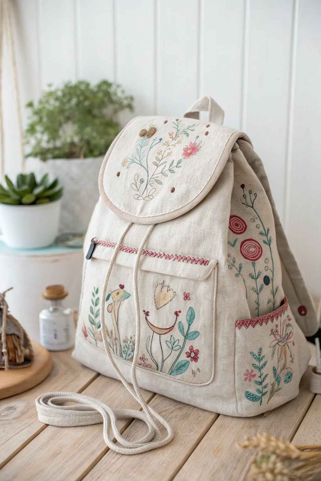 Add a touch of whimsy to your style with playful embroidery that brings a smile to every adventure.