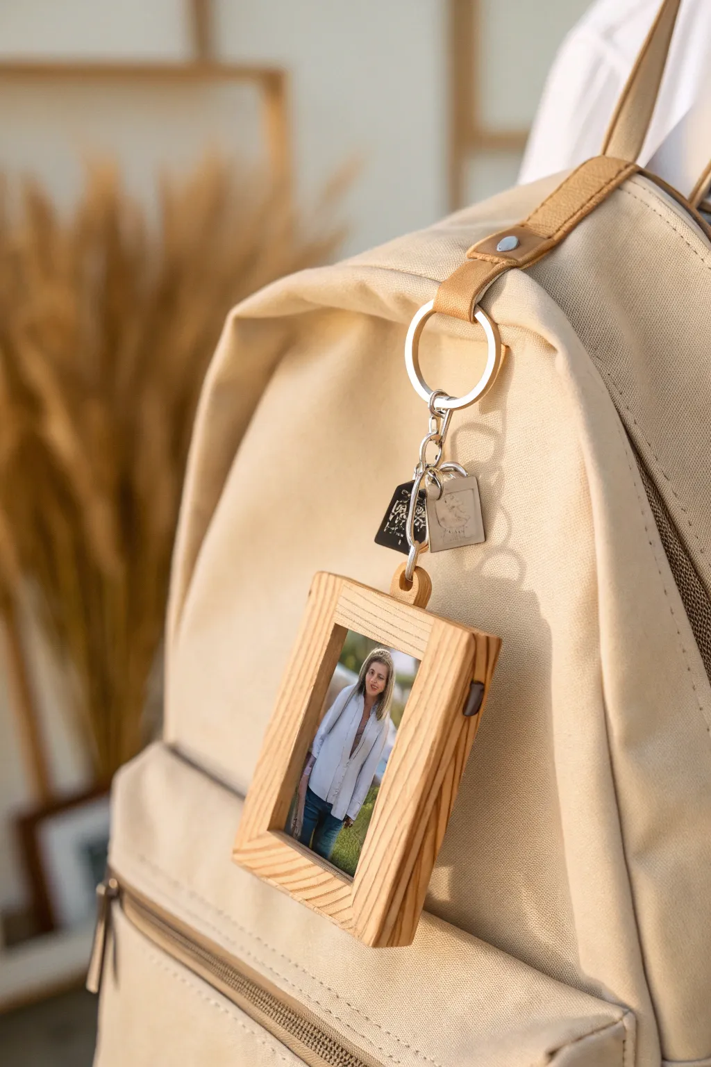 Elevate your backpack style with a touch of personal charm.