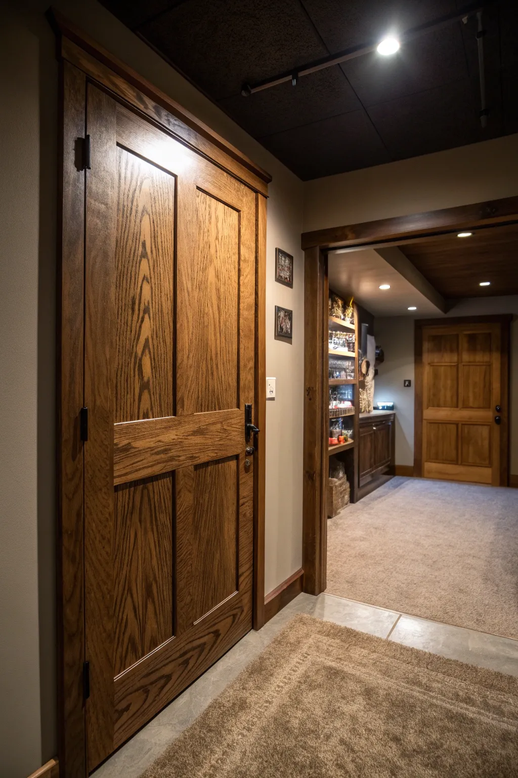 Discover the secret to uninterrupted creativity behind this handcrafted door.