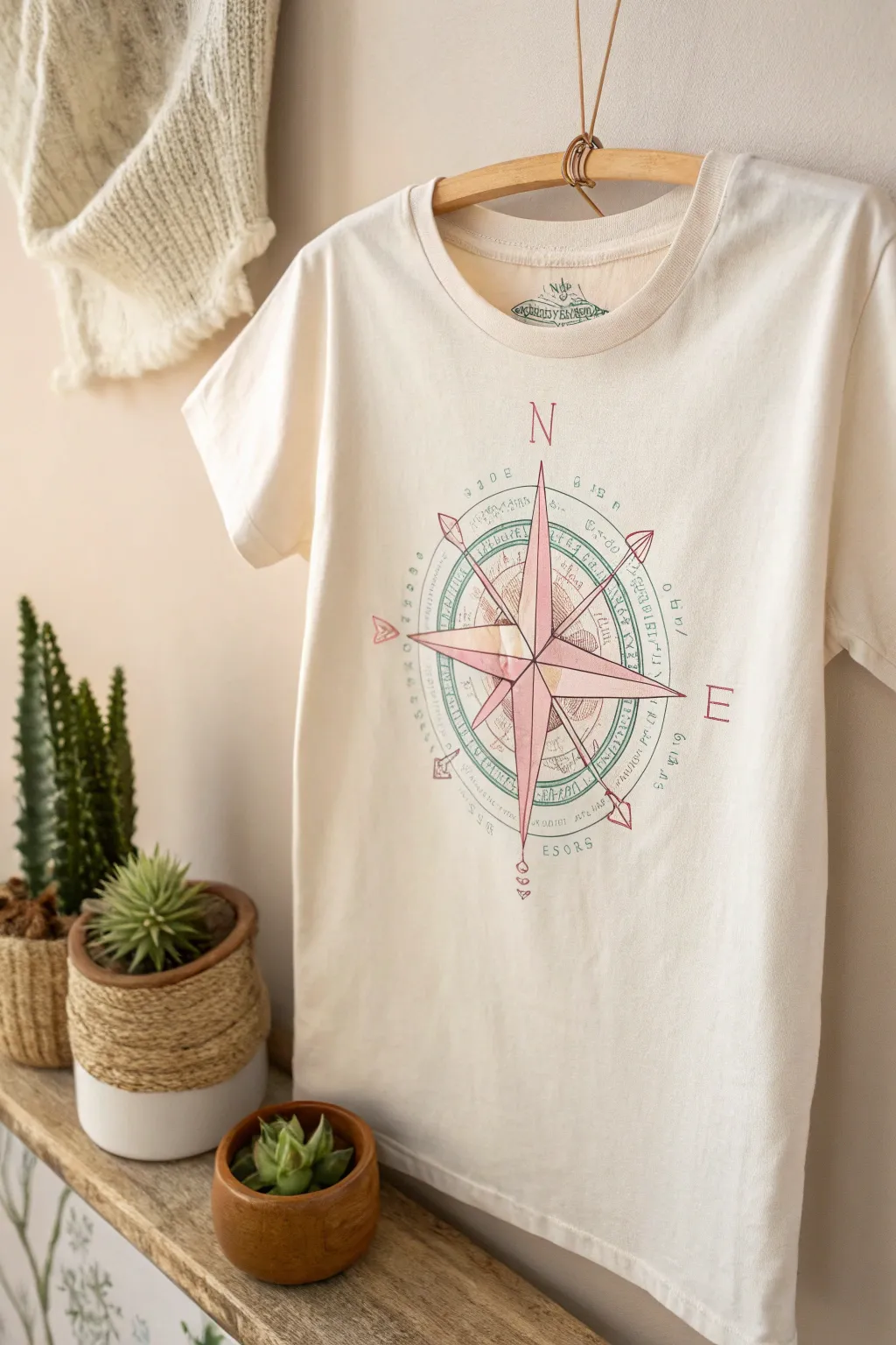 Adventure Awaits: Inspire her inner explorer with this charming compass-themed birthday tee.
