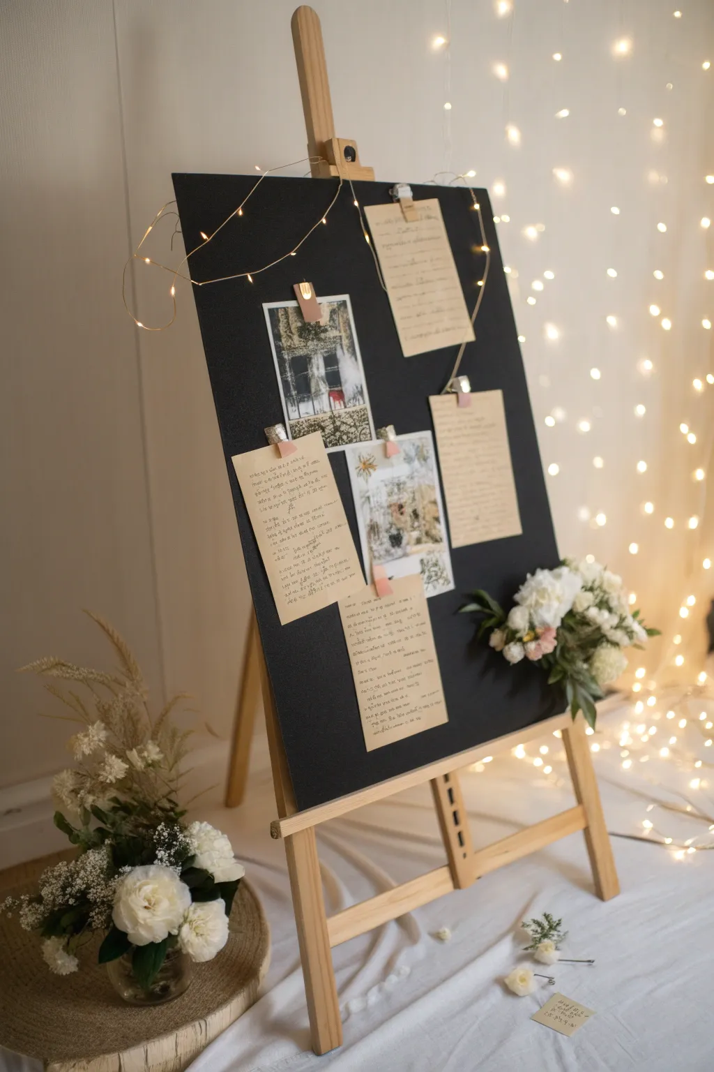 Create your dreams with a touch of elegance and simplicity. ✨ #DIYVisionBoard #ScandiBoho