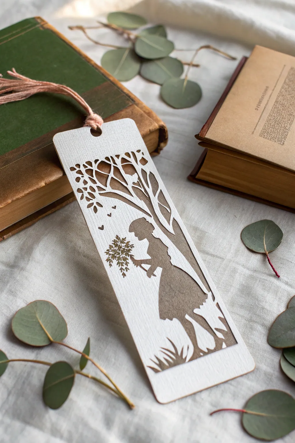 Elevate your reading experience with handcrafted character silhouette bookmarks—where minimalism meets timeless charm.