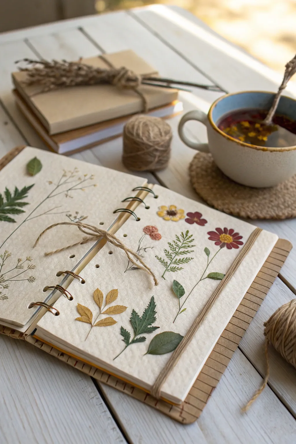 Embrace sustainability with style: Transform your bullet journal into an eco-friendly masterpiece.