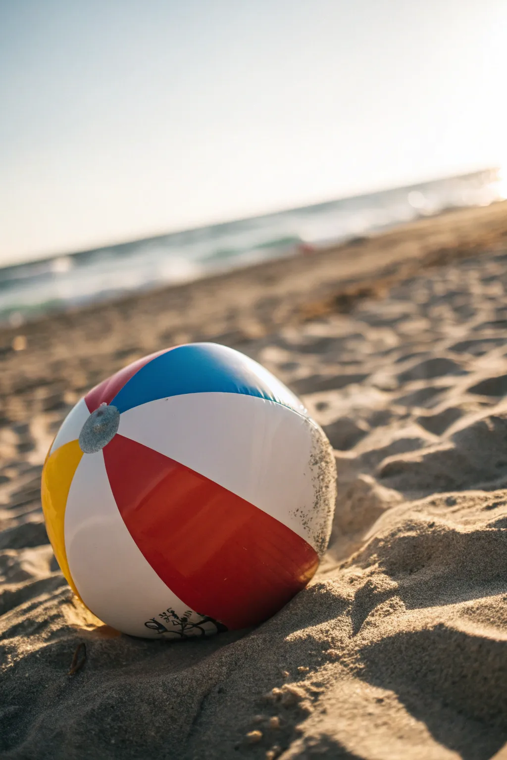 Ready for adventure: The perfect companion for spontaneous beach fun!