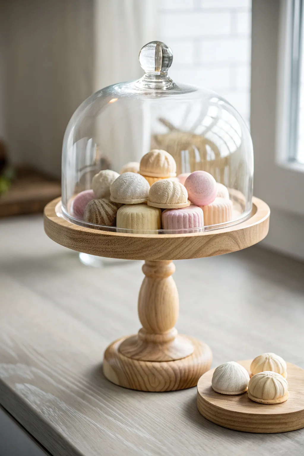 Uncover the sweet surprise: a hidden treat beneath layers of elegance.