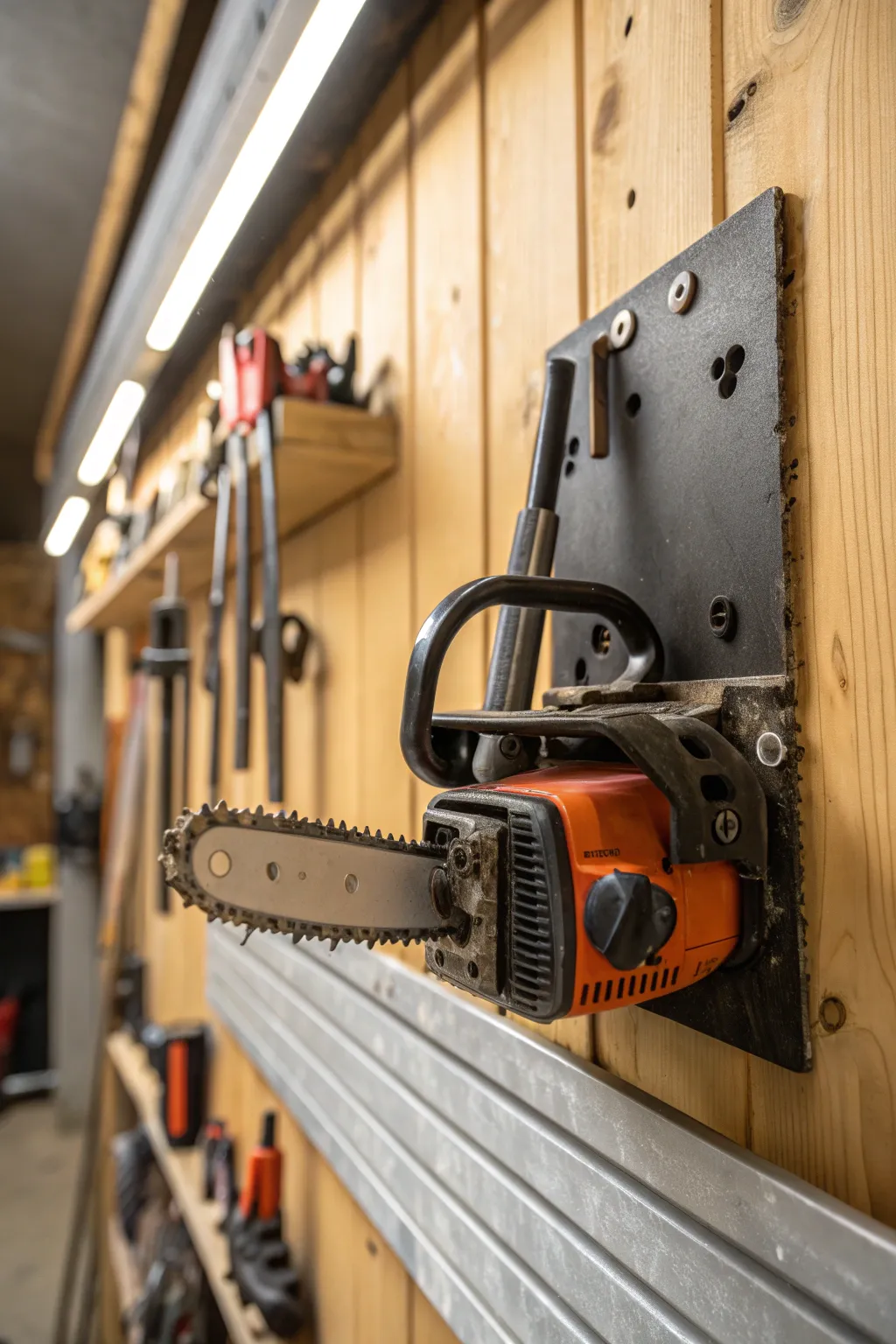 Elevate your workspace with a magnetic tool holder that blends modern style and craftsmanship.