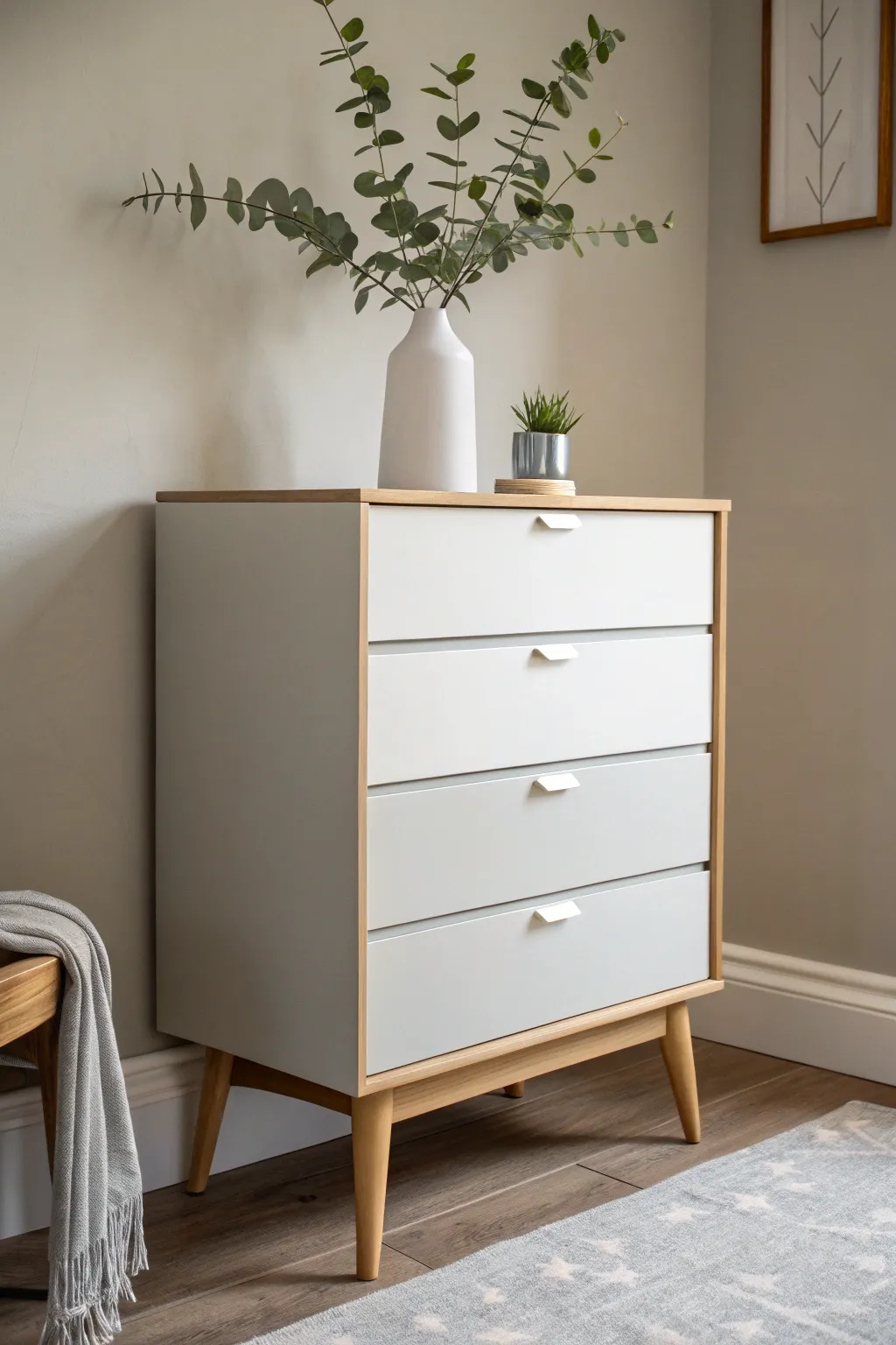 Elevate your space with a touch of mid-century modern charm. 🌿✨ #MinimalistElegance #MidCenturyVibes