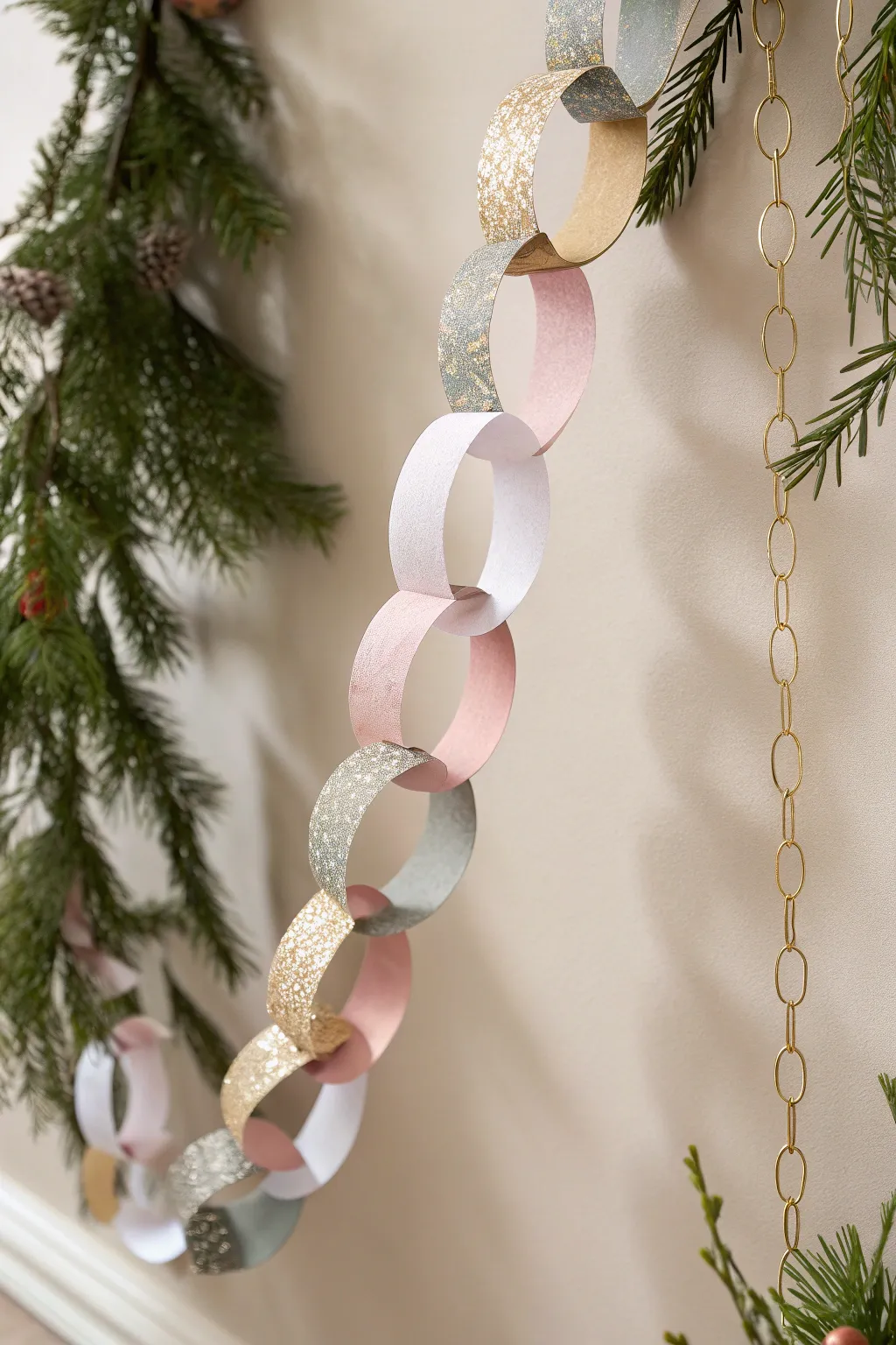 Add a touch of festive nostalgia to your classroom with beautifully crafted paper chains. Simple, elegant, and oh-so-charming!