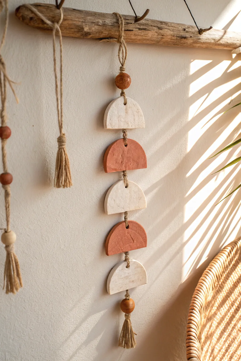Elevate your decor with the timeless charm of handcrafted clay wall hangings. Perfect for adding a touch of natural beauty to any space.
