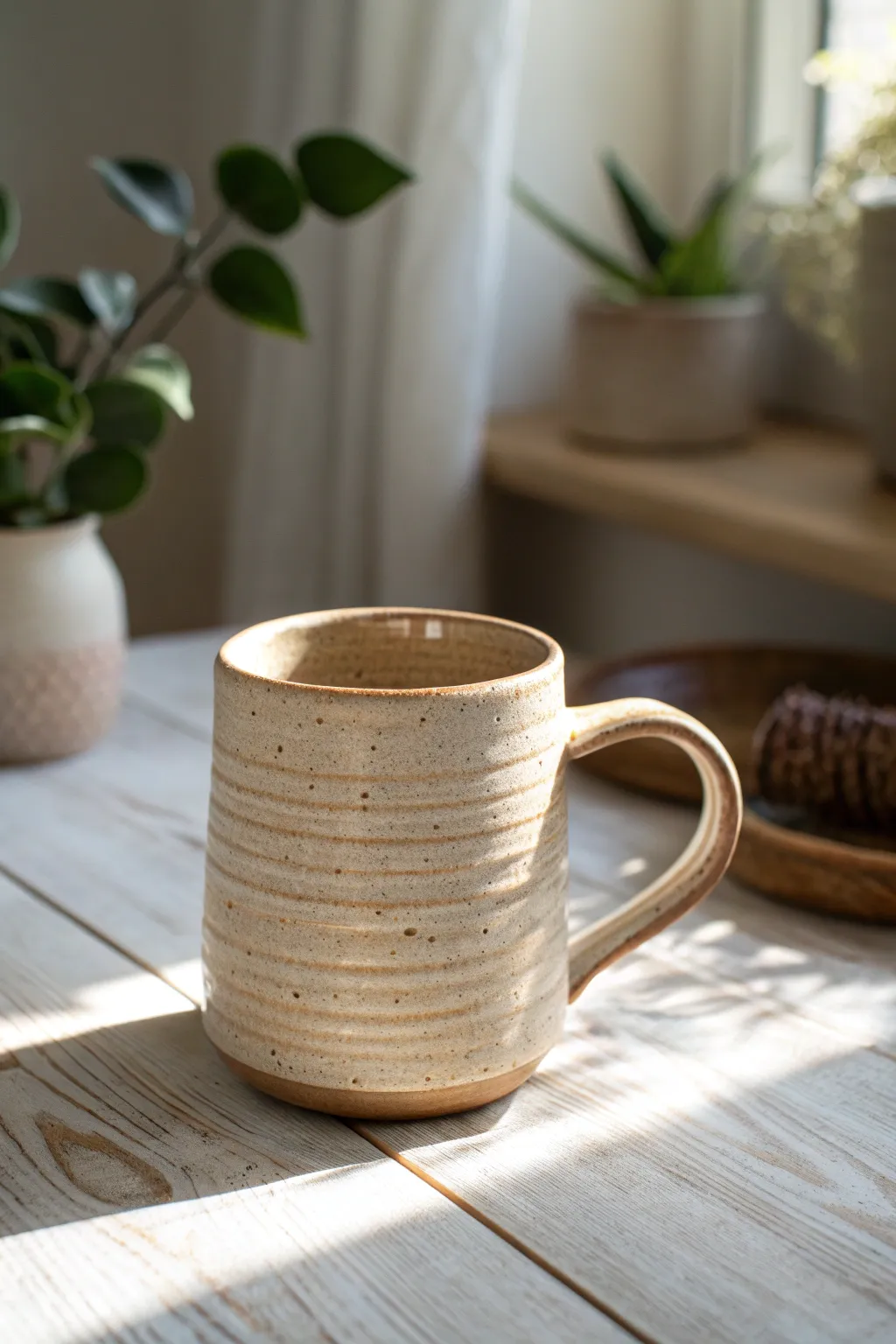 Embrace simplicity with this beautifully crafted minimalist coil mug, where less is truly more.