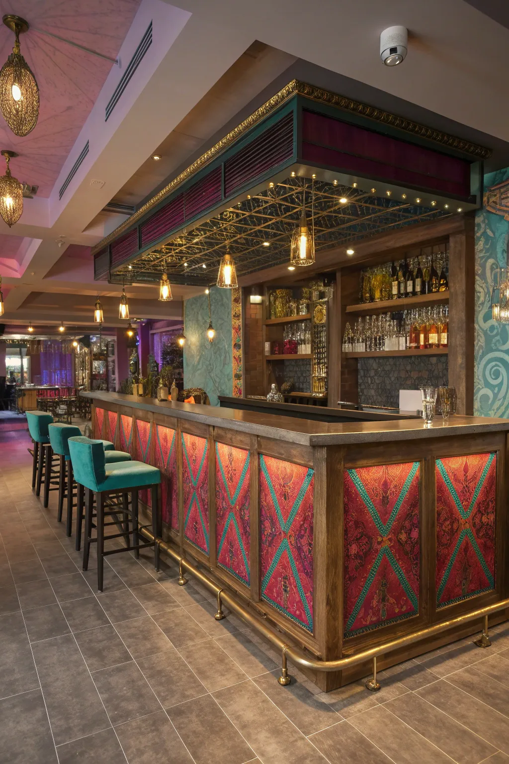 Celebrate individuality with an eclectic style that blends bold colors and unique furnishings.